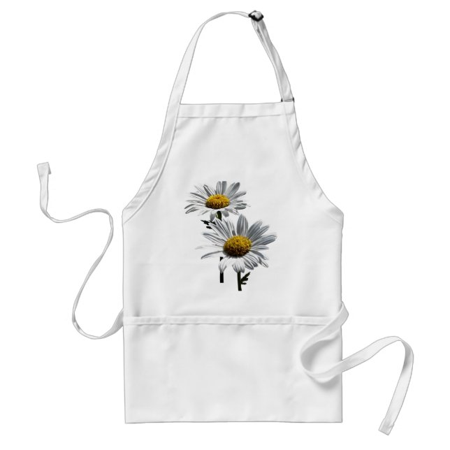 Two Daisies in Sunshine Adult Apron (Front)