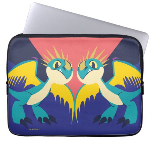 Two Deadly Nader Dragons Laptop Sleeve