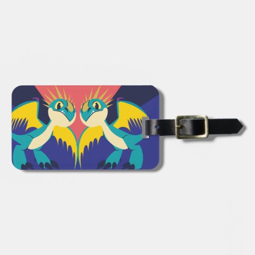Two Deadly Nader Dragons Luggage Tag