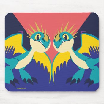 Two Deadly Nader Dragons Mouse Pad by howtotrainyourdragon at Zazzle
