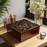 Two Deers In A Fantasy Realm Keepsake Box<br><div class="desc">Jewelry box with an image of two deer's in a fantasy forest on it. Item is customizable,  put any name or phrase you would like.</div>