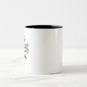 Two Degrees Hotter Two-Tone Coffee Mug (Center)