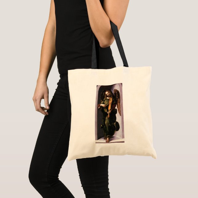 Two Different Angels by Leonardo da Vinci Tote Bag (Front (Product))