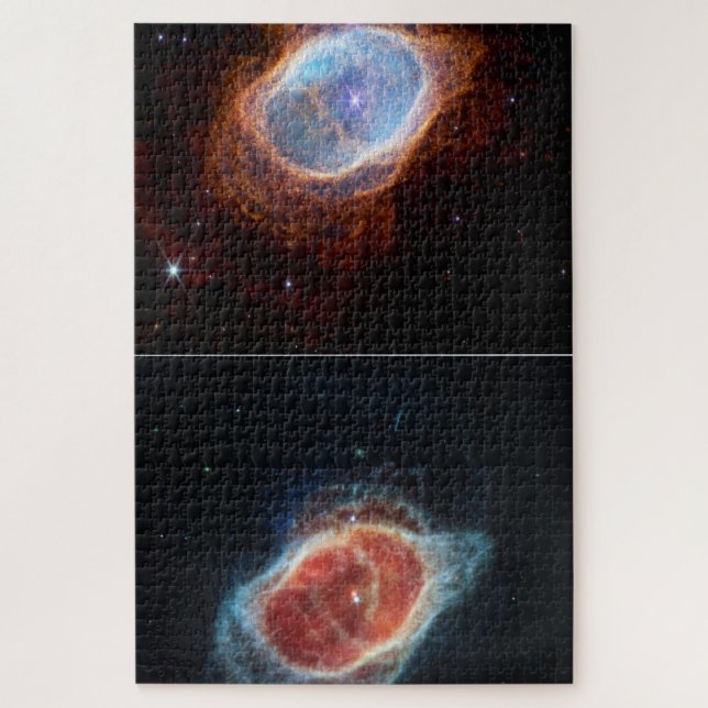 two different pics of the ring nebula jigsaw puzzle (Vertical)