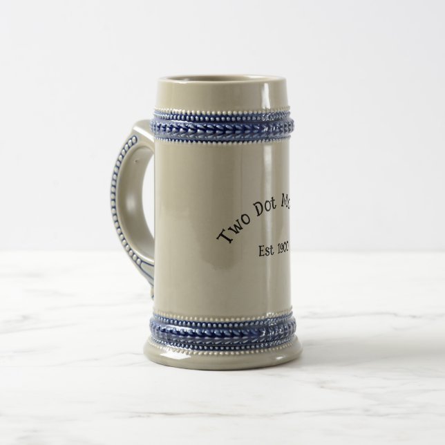 Two Dot Montana Beer Stein (Front Left)
