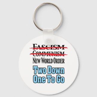Two Down, One To Go Keychain