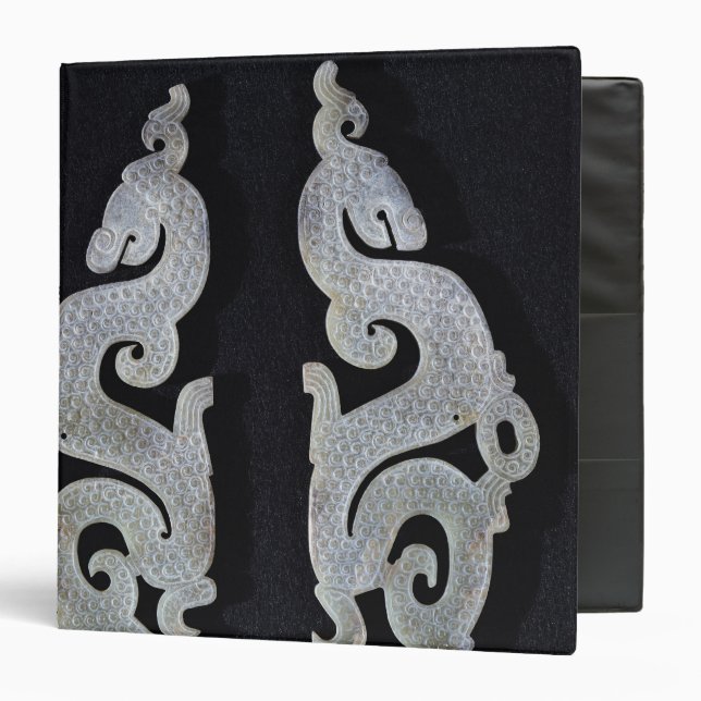 Two Dragons, c.475-221 BC 3 Ring Binder (Front/Inside)