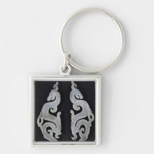 Two Dragons, c.475-221 BC Keychain