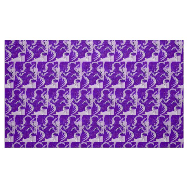 Two Dragons, Three Suns Fabric (Fat Quarter)