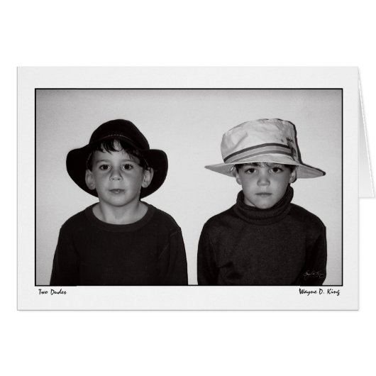 Two Dudes Cards (Front Horizontal)