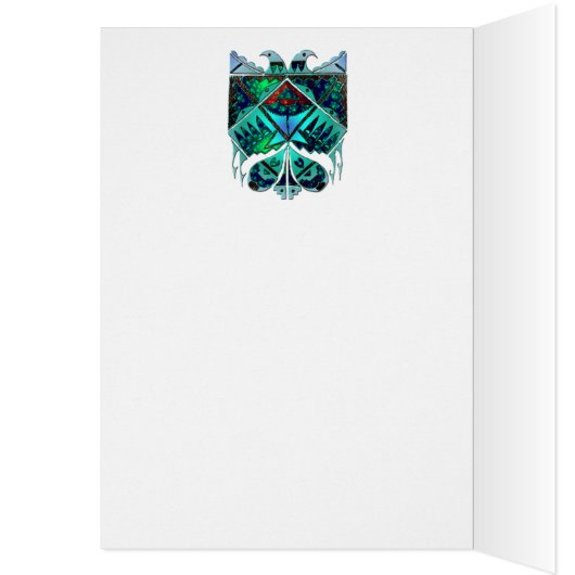 Two Eagles Blank Card (Inside (Left))