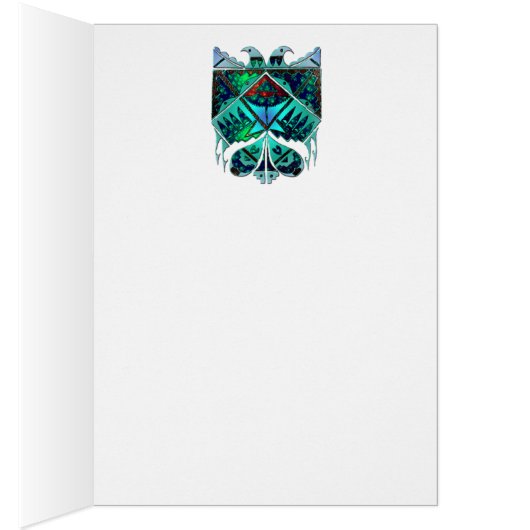 Two Eagles Blank Card (Inside (Right))