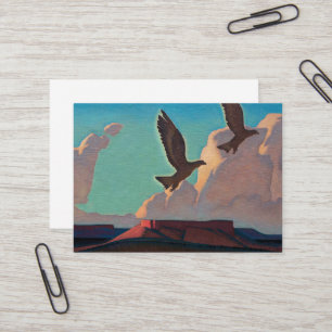 Two Eagles by Maynard Dixon Business Card