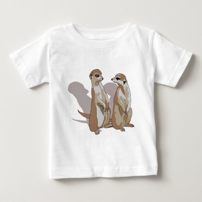 two earth males with shade baby T-Shirt (Front)