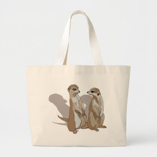 two earth males with shade large tote bag