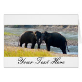 Two Elephants (Front Horizontal)