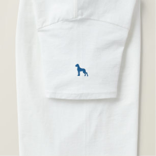 Two Embroidered Great Danes T-Shirt