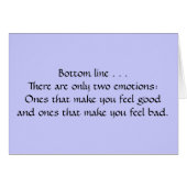 Two Emotions (Front Horizontal)