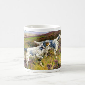 Two English Setters in a Field - Arthur Wardle Coffee Mug