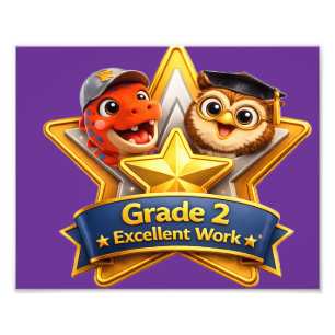 Two excellent work with the owl and Rex achievemen Photo Print