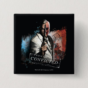 Two-Face - Convicted Pinback Button