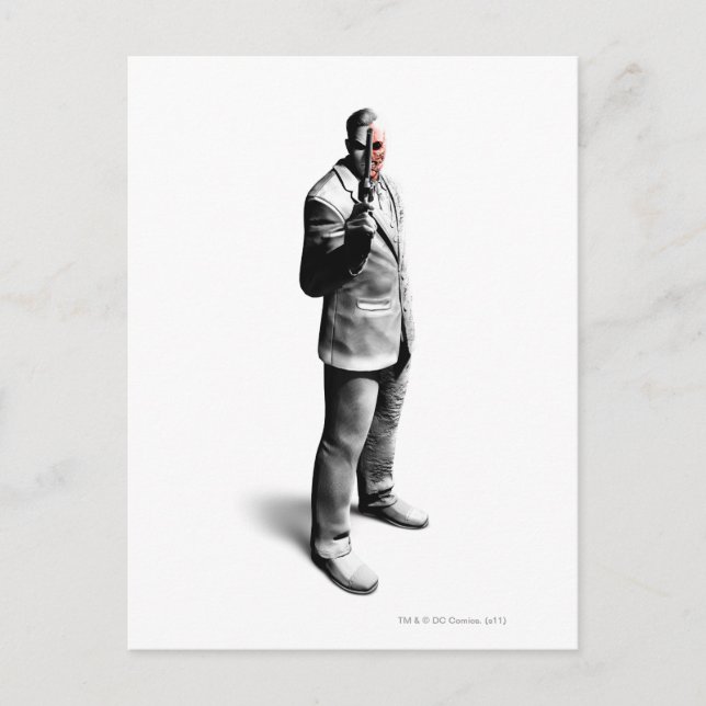 Two-Face Postcard (Front)