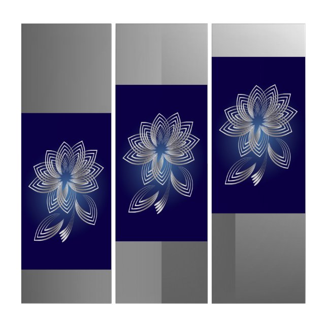 Two fallen petals triptych (Front)