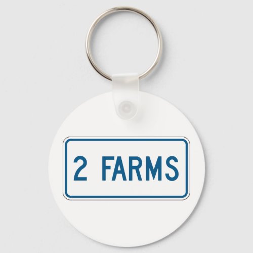 Two Farms Keychain