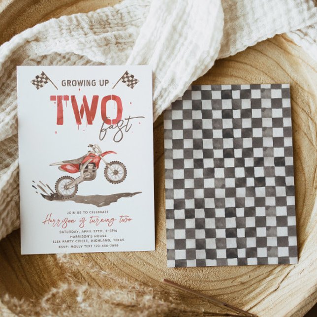 TWO Fast Birthday Invitation | Two Fast Party (Creator Uploaded)