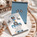 Two Fast Blue Race car Photo 2nd Birthday Invitation<br><div class="desc">Two Fast Blue Race car Photo 2nd Birthday Invitation
Matching items available.</div>