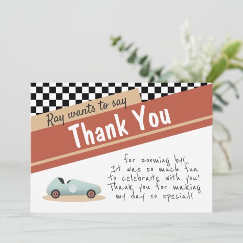 Two Fast Car Theme Unique Yellow Red Black Invitat Invitation