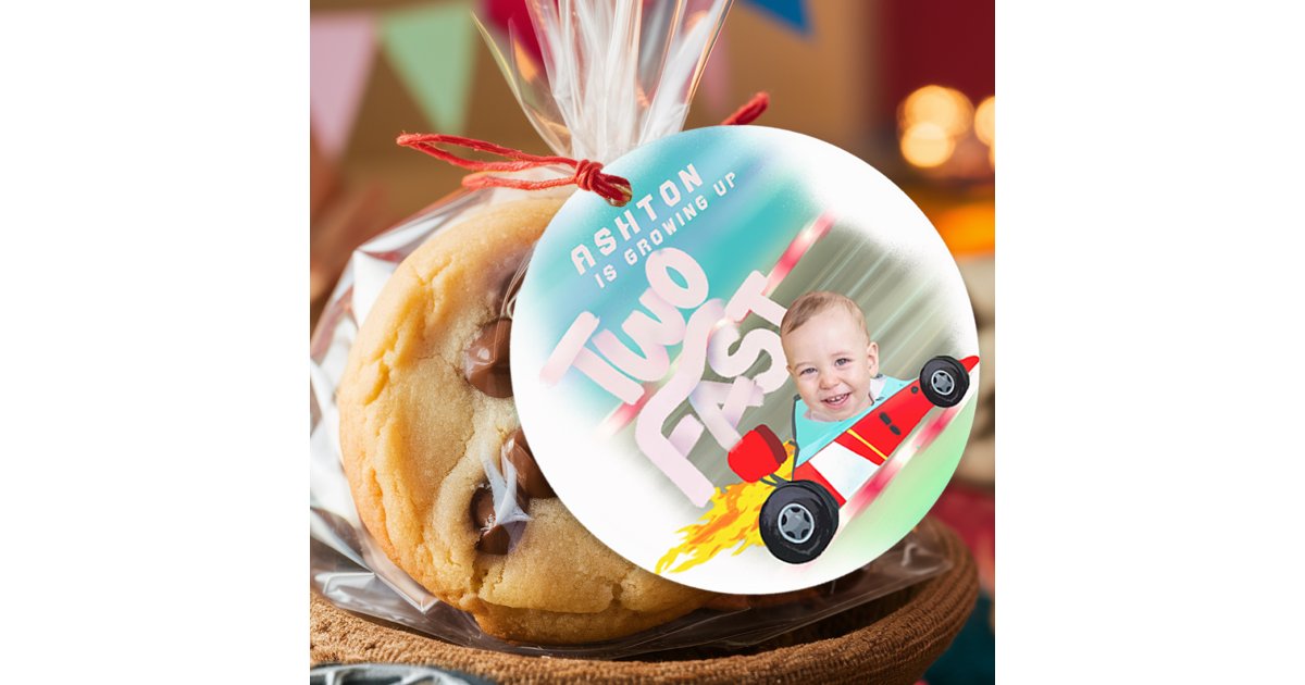 Fast Tag Card Frame two fast favor tags | Zazzle