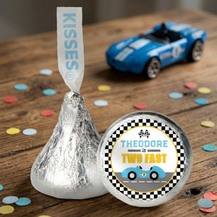 Two Fast Race Car 2nd Birthday Party Hershey®'s Kisses®