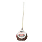  Two Fast Red Race Car Racing Birthday Party Cake Pops (Front)