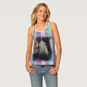Two Feathers Tank Top