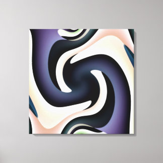 Two Feet Square Abstract Wrapped Canvas Print