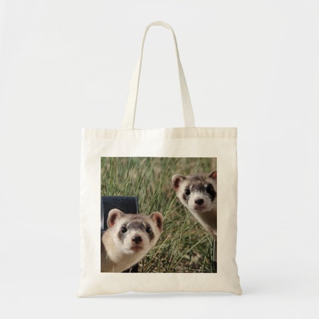 Two Ferrets Tote Bag (Front)