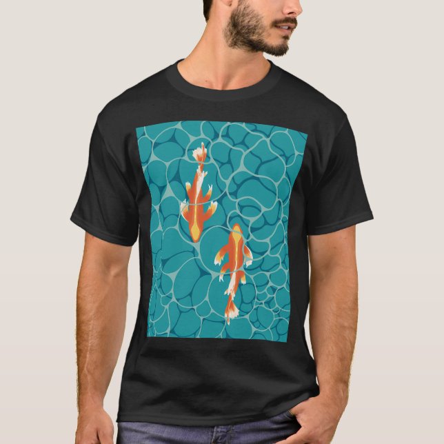 Two fish in water T-Shirt (Front)
