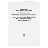 Two Fish, Mimbres Pottery, Image 18 Card (Back)