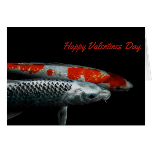 Two Fish Valentine's Day Cards (Front Horizontal)