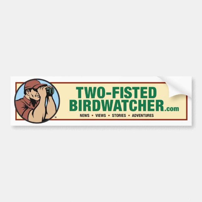 Two-Fisted Bumper Sticker (Front)