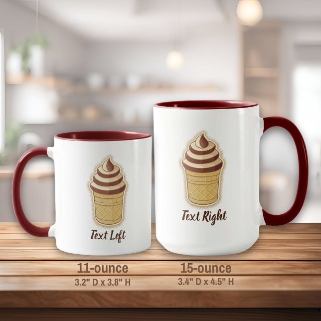 Two Flavors Ice Cream Cup (Creator Uploaded)