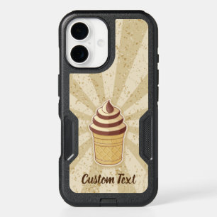 Two Flavors Ice Cream Cup iPhone 16 Case