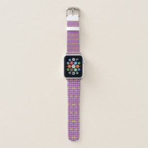 Two Flowers Diamonds Apple Watch Band