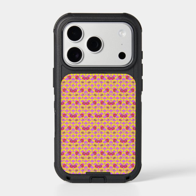 Two Flowers Roses Otterbox iPhone Case (Back)