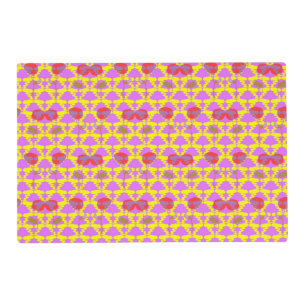 Two Flowers Roses Placemat