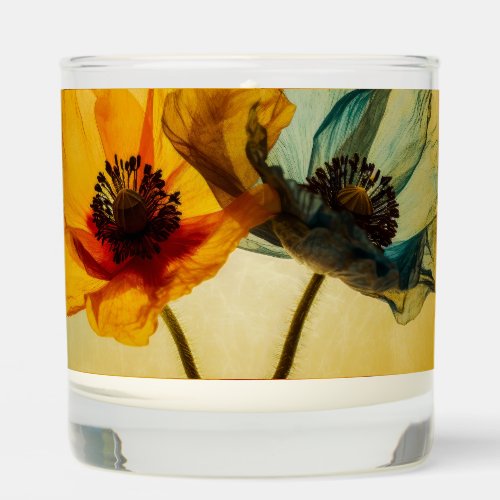 Two Flowers  Scented Candle