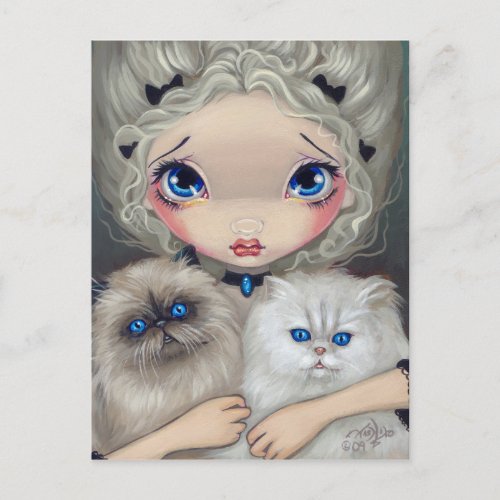Two Fluffy Kittens By Jasmine Becket_Griffith Postcard