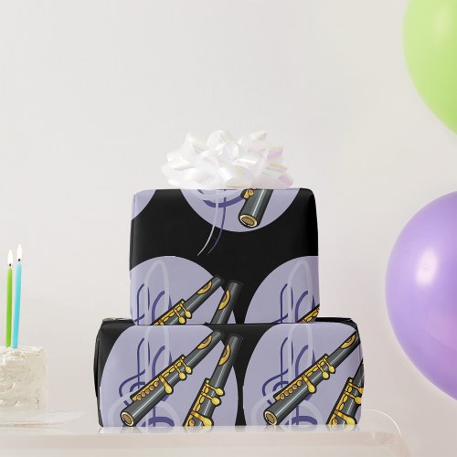 Two Flutes Wrapping Paper