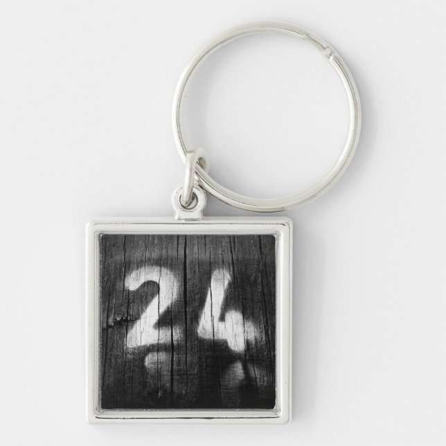 two four post keychain (Front)